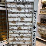 خرید اینترنتی پرده زبرا اتاق خواب و پذیرایی و آشپزخانه مدل آتوسا