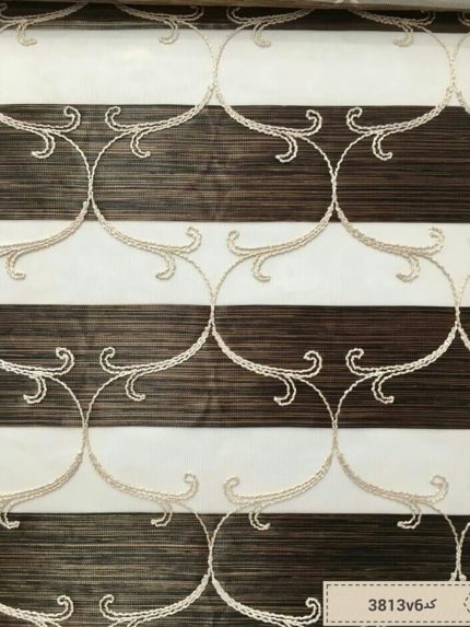 خرید اینترنتی پرده زبرا اتاق خواب و پذیرایی و آشپزخانه مدل ازمیر