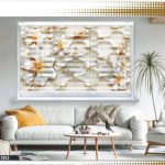 پرده زبرا طرح تصویری