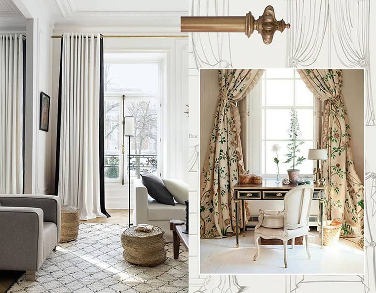 مقایسه پردههای کلاسیک و مدرن