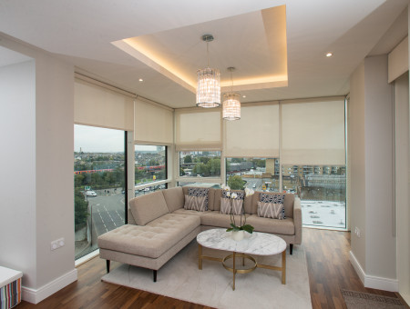 پرده مناسب برای خانه های کوچک و آپارتمانی