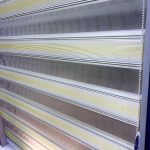 پرده زبرا مدل طرح بنفشه