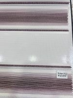 پرده زبرا مدل طرح بنفشه