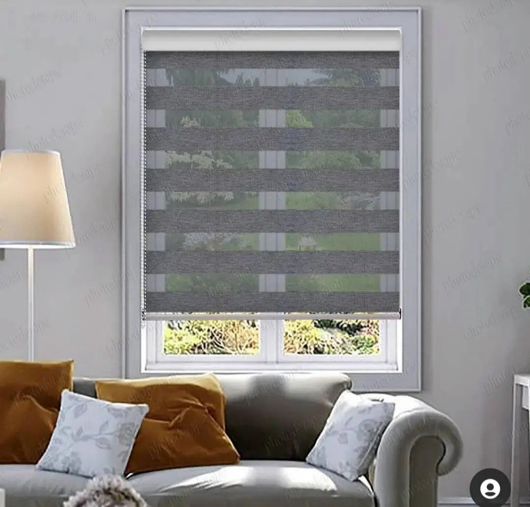 پرده زبرا طرح ساده