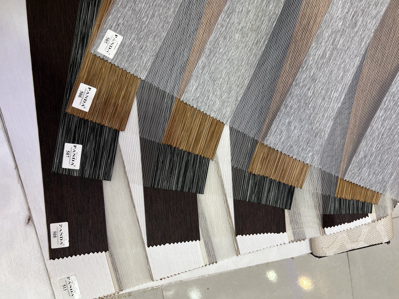 پرده زبرا طرح ساده پرده زبرا طرح ساده