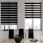 پرده زبرا طرح ساده