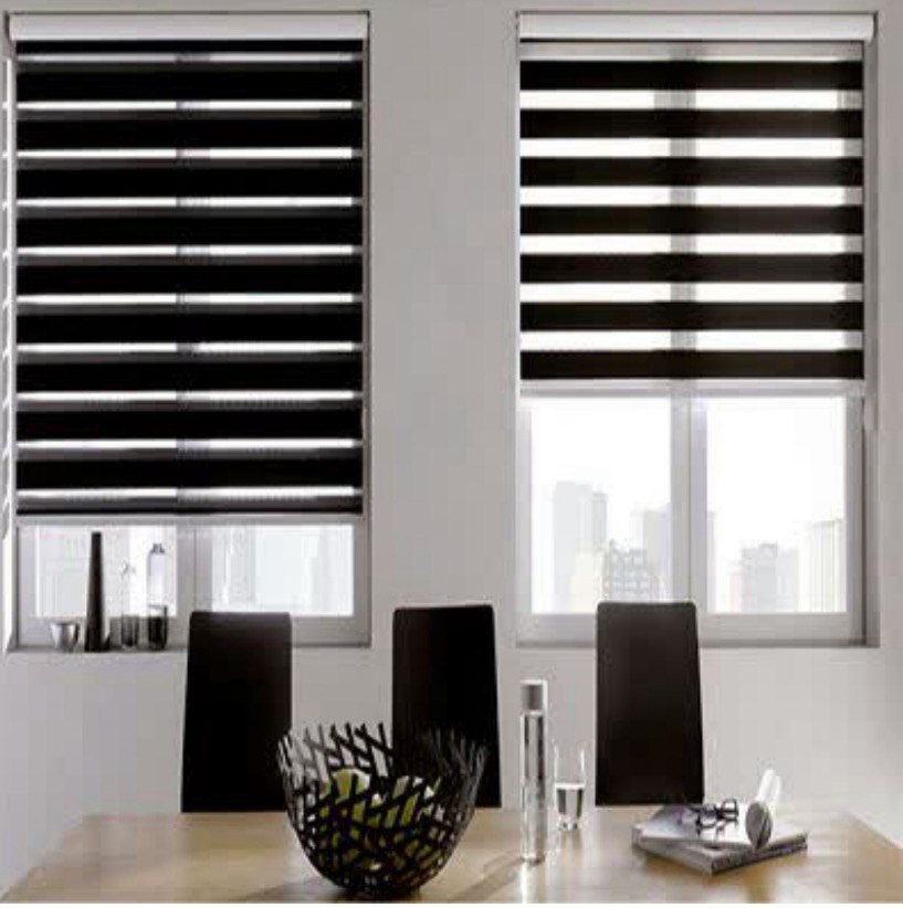 پرده زبرا طرح ساده پرده زبرا طرح ساده